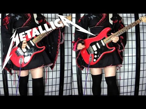 MetallicaのWelcome home (Sanitarium) を弾きました
