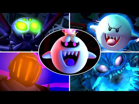 【ルイージマンション2HD】全ボスオバケ戦闘まとめ