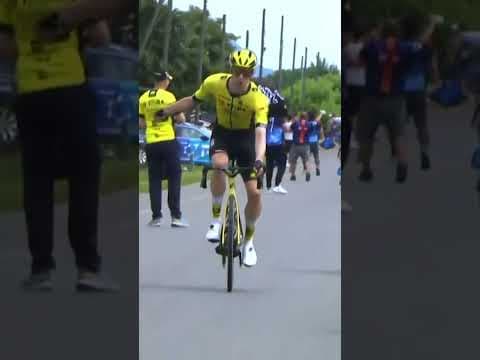 紐切れた【Cycle*2025 ジロ・デ・イタリア 第13ステージ】#giro #shorts #cycle
