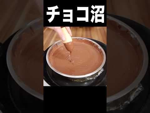 チョコ沼にアイスを100回漬けようとしたら…(　ﾟдﾟ) PDS #shorts