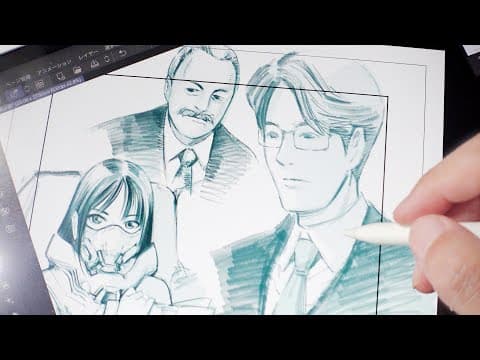 Character sketch : iPadでキャラクタースケッチ