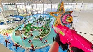 Nerf War | Water Park & Spa Battle 30 (Nerf First Person Shooter)