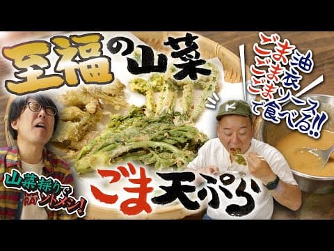 【至福】旬を食らう！最高の山菜を最高の味付けで！