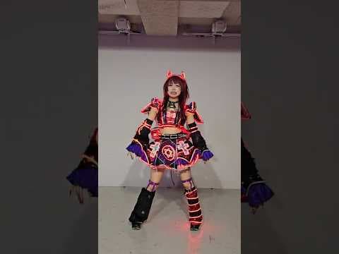 練習シリーズ 最後に間違えた顔してます🤣 #エレクトリカルアイドル #ふぇありーているず #光る衣装 #リアルサイリウムチェンジ #ホニマニダンス