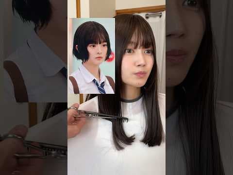 ハニちゃんになりたくて🪸🩵 #ウィッグ