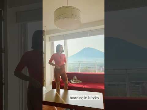 ニセコの朝　#ロードバイク女子