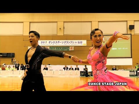 JDSFダンススポーツグランプリ　チャンピオン　ロペス＆キンタロー。オナーダンス　4KVideo