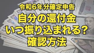 確定申告の還付金がいつ振り込まれるかの確認方法！私自身の還付金は確定申告から11日で振り込まれます！【早く還付されるためのコツも解説！】