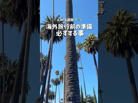 【海外旅行前の準備】事前に用意しないといけないもの4選！#海外旅行