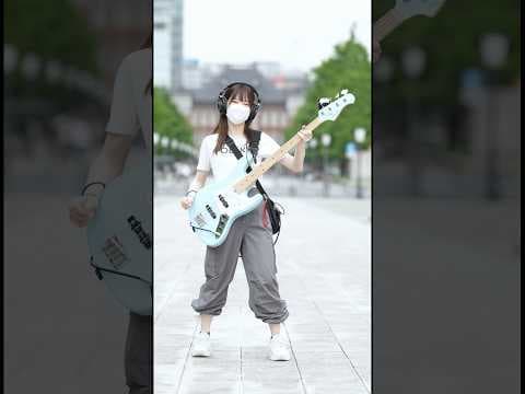 True Blue / LUNA SEA  #basscover #TrueBlue #LUNASEA#ベーシスト #ベース女子 #ベース #弾いてみた #野外撮影