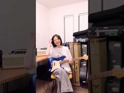 LOVE LINE - NiziU【Yumiki Erino #guitararrangement】#shorts #guitarcover