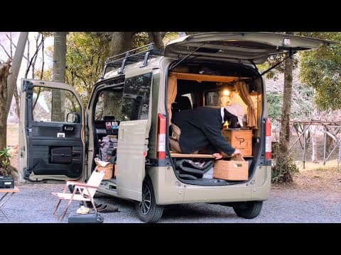 【軽自動車でひとり旅】5年間の車中泊で変わったこと。お花見ソロキャンプ