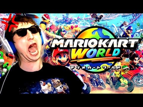 【東欧のもこう】マリオカートワールド『全コース』走って俺よりブチギレてるヤツいんの？