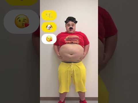 【TikTok100万再生】120Kgデブのピコピコするリアクション
