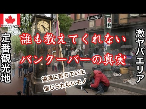 観光客が知らないバンクーバーの光と陰〜治安最恐エリアに潜入した結果〜