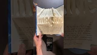 Book Folding; Imagine