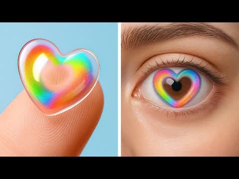 🌈 驚きのカラフルメイクアイデア＆美容の秘訣！💋🔥