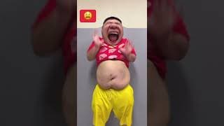 【TikTok100万再生】120Kgデブの愛おしいリアクション