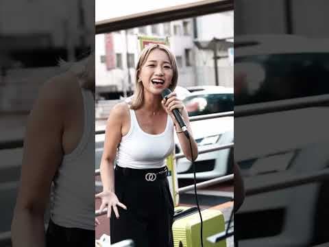 真夏の果実 / サザンオールスターズ Covered by KIMIKA #路上ライブ #真夏の果実 #KIMIKA #新宿
