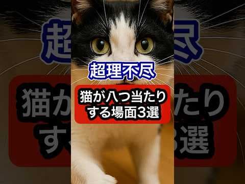 猫が八つ当たりする場面3選を獣医師が解説