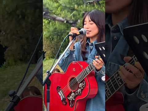 “急遽 miwa 路上ライブに現れる”【ヒカリヘ/miwa】#松本千夏 #コラボ #miwa #ヒカリヘ #大阪 #大阪城 #大阪城公園 #城天ストリート