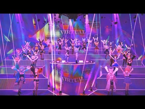 【超高精細8K】MV『V』ラスサビ大人数ダンス【100万再生記念🎉】