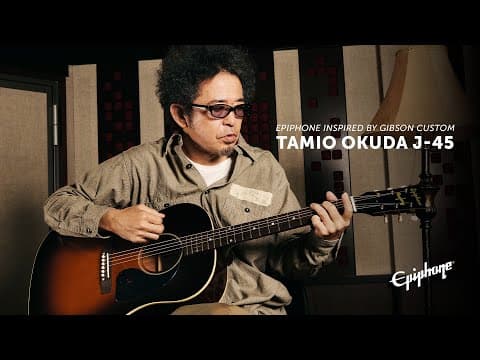 Epiphone Inspired By Gibson Custom Tamio Okuda J-45