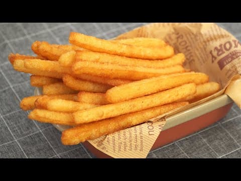 Perfect Potato Stick & Garlic Cheese Sauce