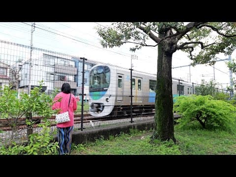 公園から見られる鉄道スポットに行ってきた