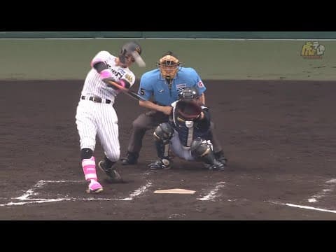 【派手に】8回裏、 #佐藤輝明 選手、センター第17号満塁ホームラン！甲子園で出ました！【2025/6/8 Ｔ－Ｂ】