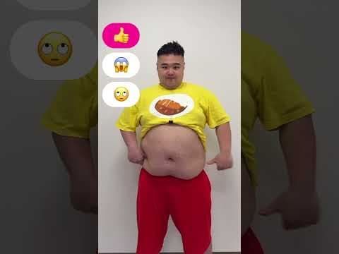 【TikTok100万再生】120Kgデブのパラパラするリアクション