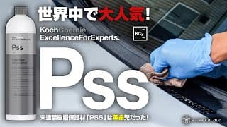 世界中で大人気！【Koch Chemie】の未塗装樹脂復活剤「PSS」は革命児だった！