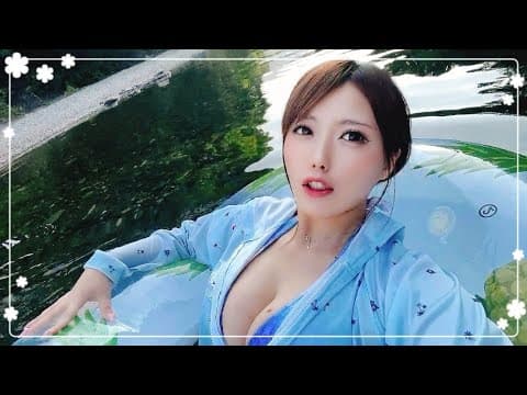 【ソロ川遊び】川で涼んだ後は串焼きと日本酒で優勝しました🍶🏆