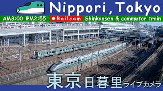 【LIVE】東京日暮里 鉄道ライブカメラ 2025-03-20 03:00- Nippori,Tokyo,Japan railcam