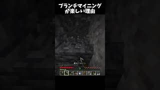 ブランチマイニングが楽しい理由 #マイクラ