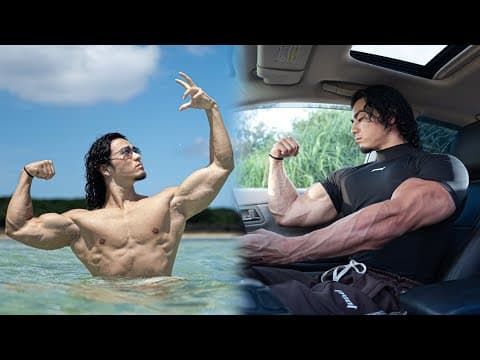 【vlog】 梅雨が明けたので海行って腕トレの日!