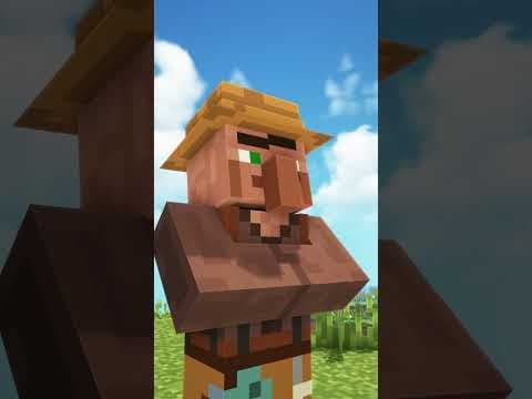 Villager Doing The Slickback - Minecraft #shorts