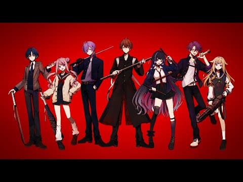 HIMEHINA×加賀美ハヤト×狂蘭メロコ×榊ネス×火威青×渡会雲雀『ヤンキーボーイ・ヤンキーガール』Cover