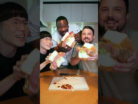 @KyleIstook @ChefRush  Giant cutlet sandwich #food