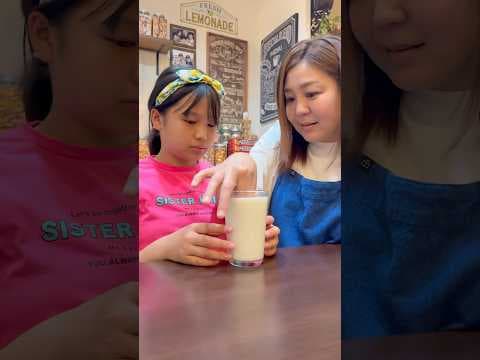 牛乳の中にキャンディーが落ちた😱🥛😭#shorts