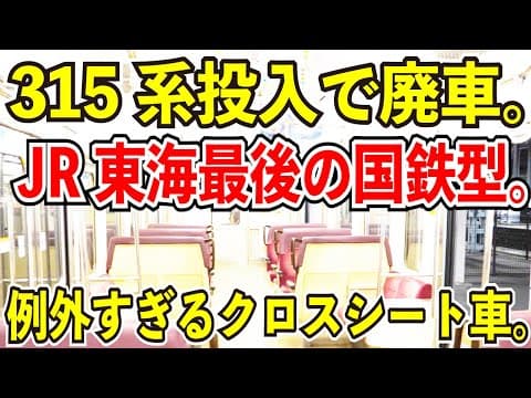 【315系投入で廃車】JR東海で最後の国鉄型車両・211系0番台が面白い【8両だけの少数形式】