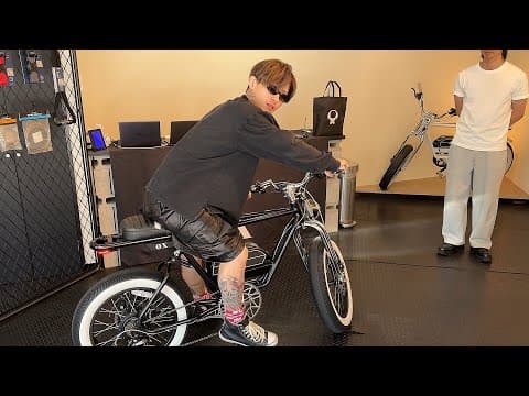 待ちに待ったバイクがやっと完成した OXBIKE G1