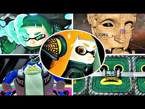 【スプラトゥーン2】 全ボス戦闘まとめ 【オクトエキスパンション】