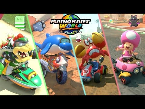 いんくの中でマリオカートワールドが一番上手いやつを決めようか...【マリオカートワールド】