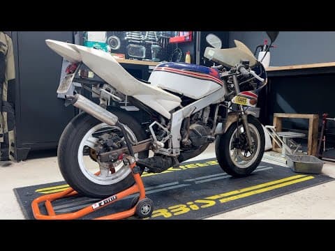 【前編】放置された世界一速い原付のレストア【HONDA NSR50】