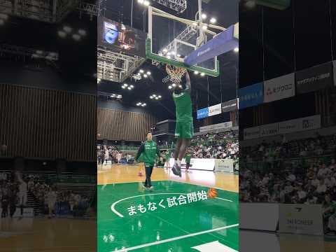 #試合前アップ #ダンク #レイアップ #B3リーグ #横浜エクセレンス #進緑深縁 #lightupforexcellence💡