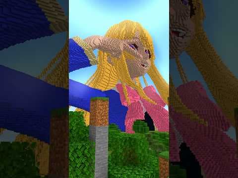 『 推しの子 / 星野ルビー 』 #マイクラ  #shorts #アイドル #タイムラプス
