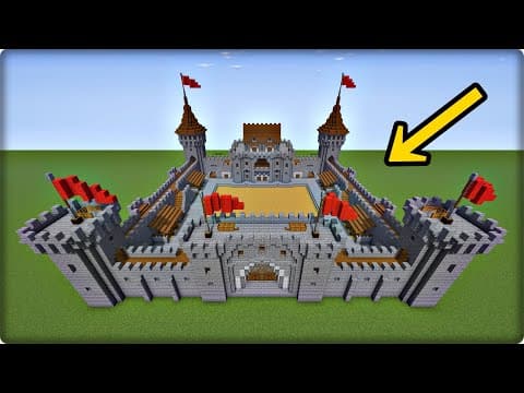 【マインクラフト】要塞を建築してみる【砦の作り方】