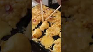 たこ焼き名人の驚きの技と大満足の日本料理 #takoyaki #japanesefood