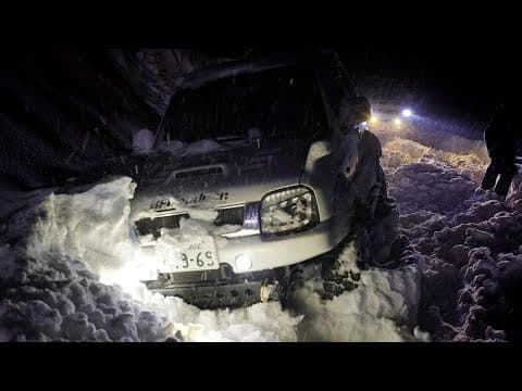 【予告編】今季最大の大寒波到来！スタック連発の雪中ソロキャンプ
